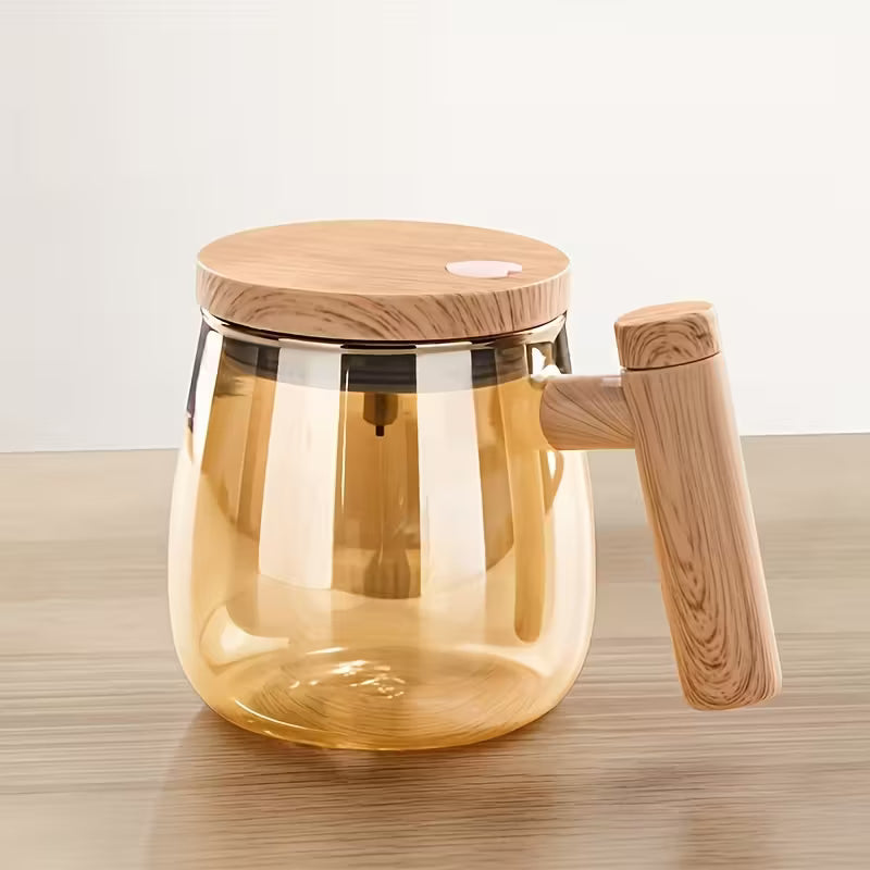 Mixora self stirring electric mixing cup