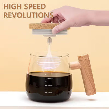 Mixora self stirring electric mixing cup
