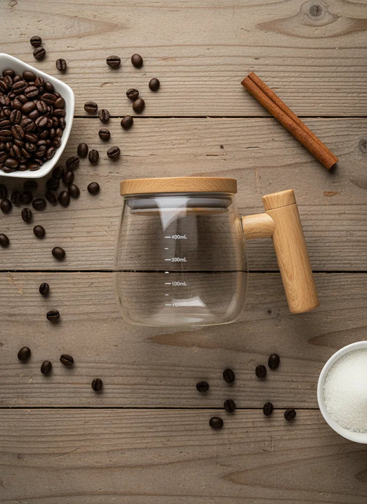 Mixora self stirring electric mixing cup